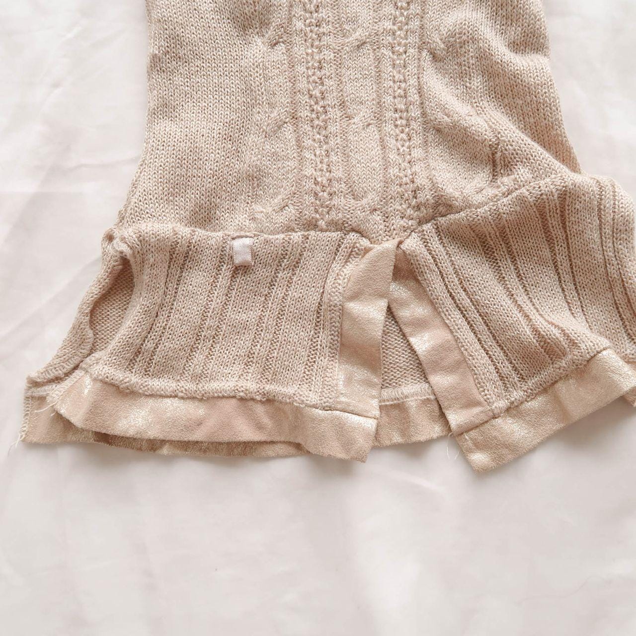 ZONE BLEUE Vintage Fairy Romantic Knit Cami Top
