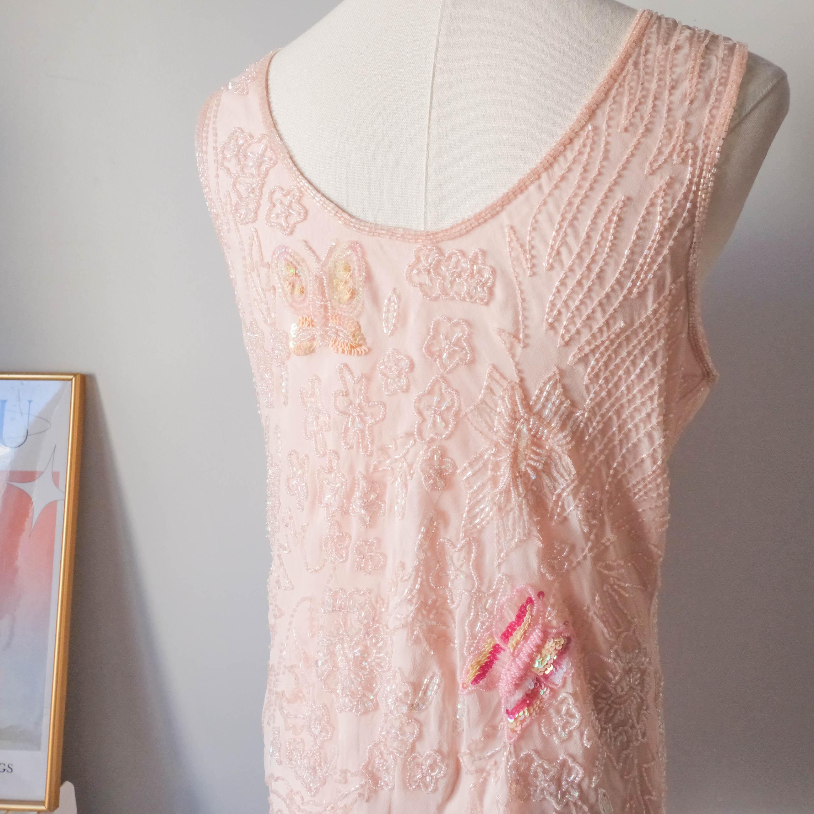 Beach Ibiza Festival Party Sequins Tank Top