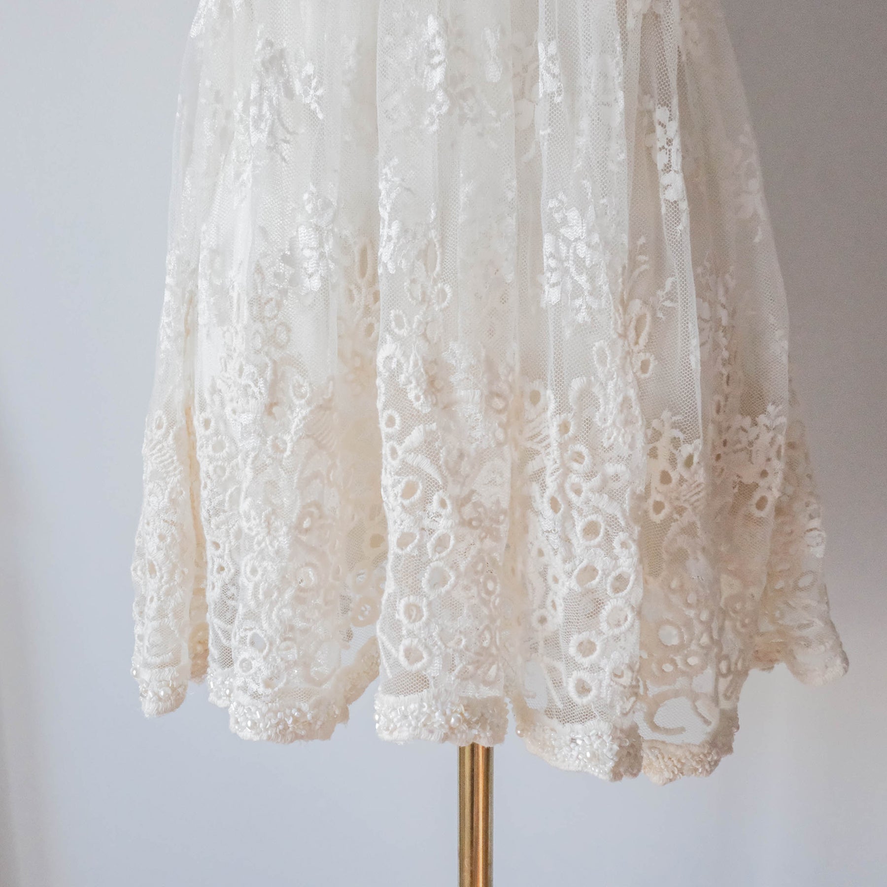 Vintage Fairy Summer Beaded Halter Top