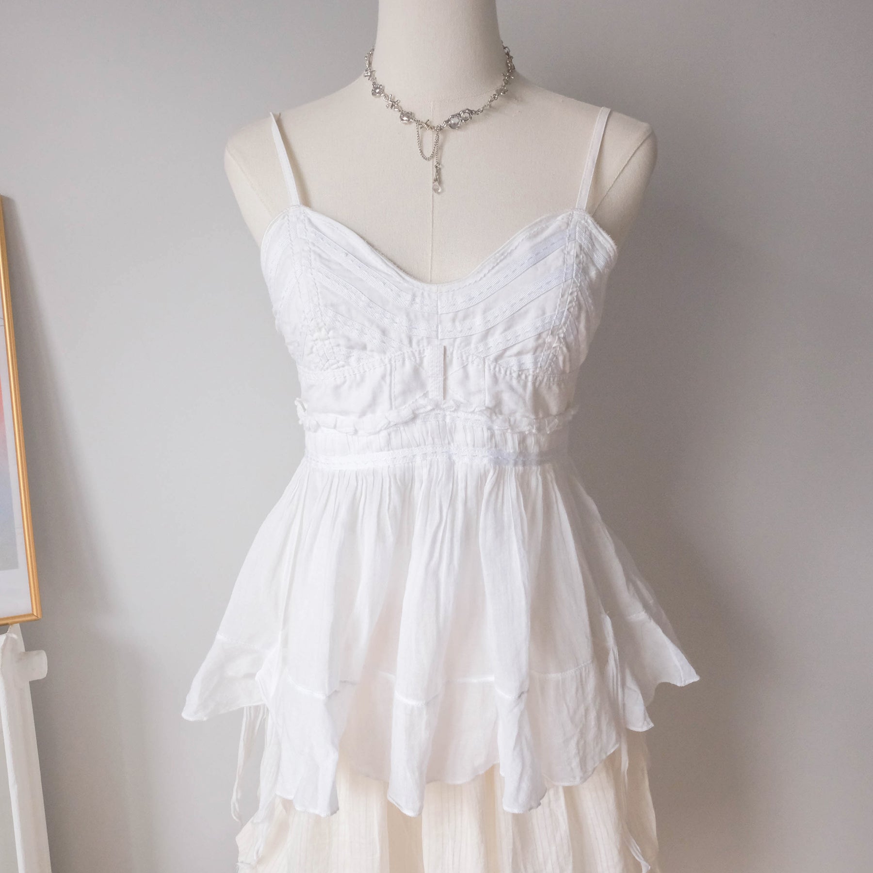 Vintage Coquette Babydoll Cami Top