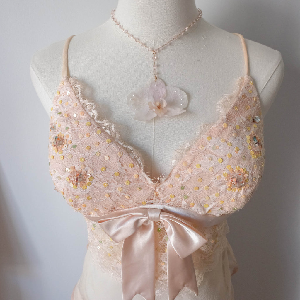 Vintage Couture Lace Bustier Top