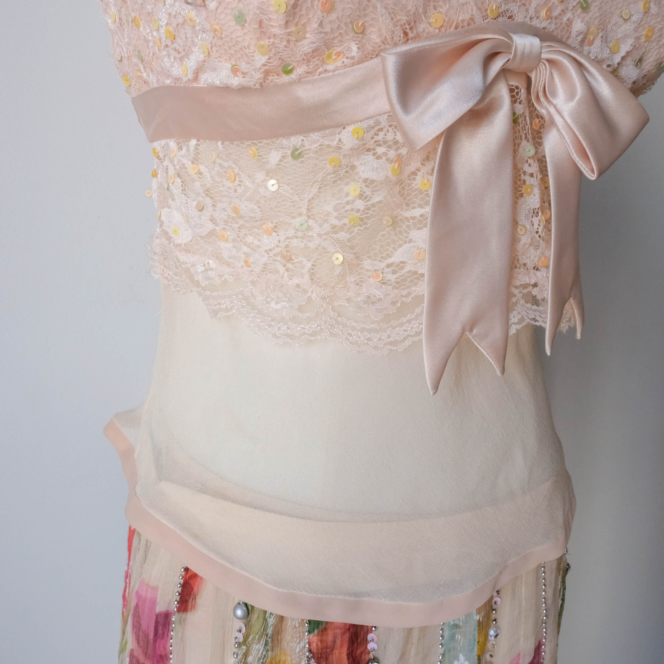 Vintage Couture Lace Bustier Top