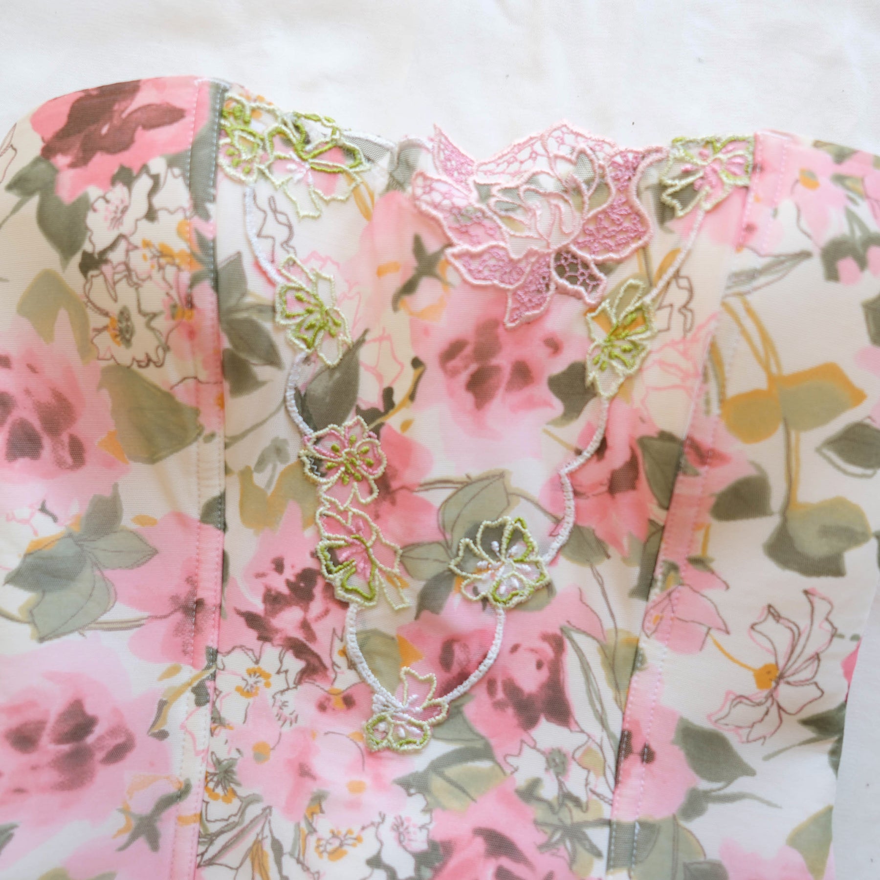Vintage Fairy Summer Beaded Halter Top