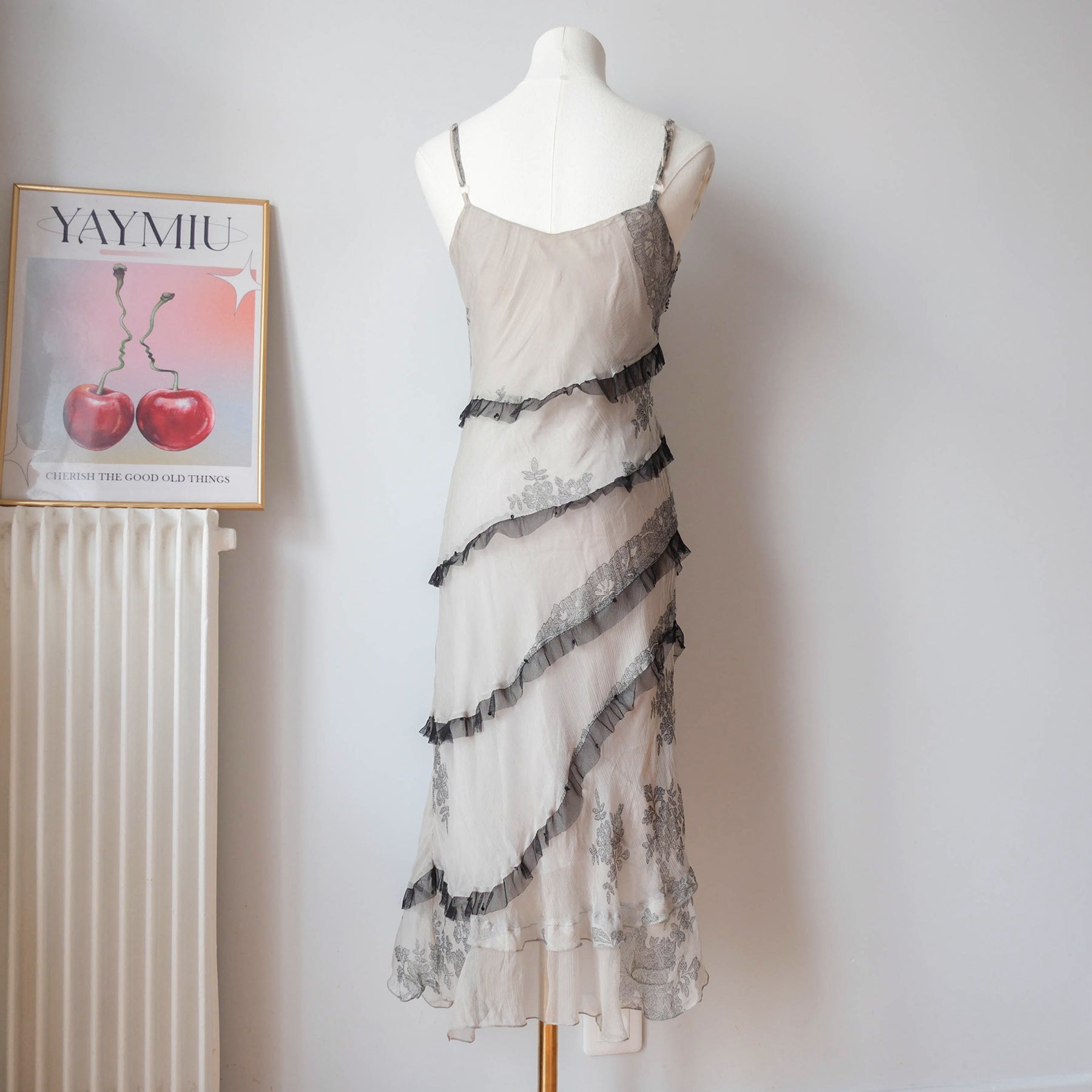 DERHY Vintage Elegant Slip Dress