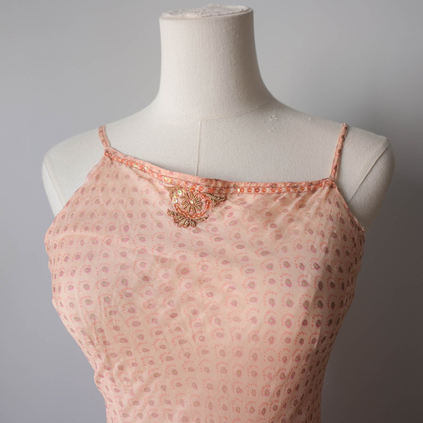 DERHY Vintage Fairy Cottage Asymmetrical Embroidered Dress