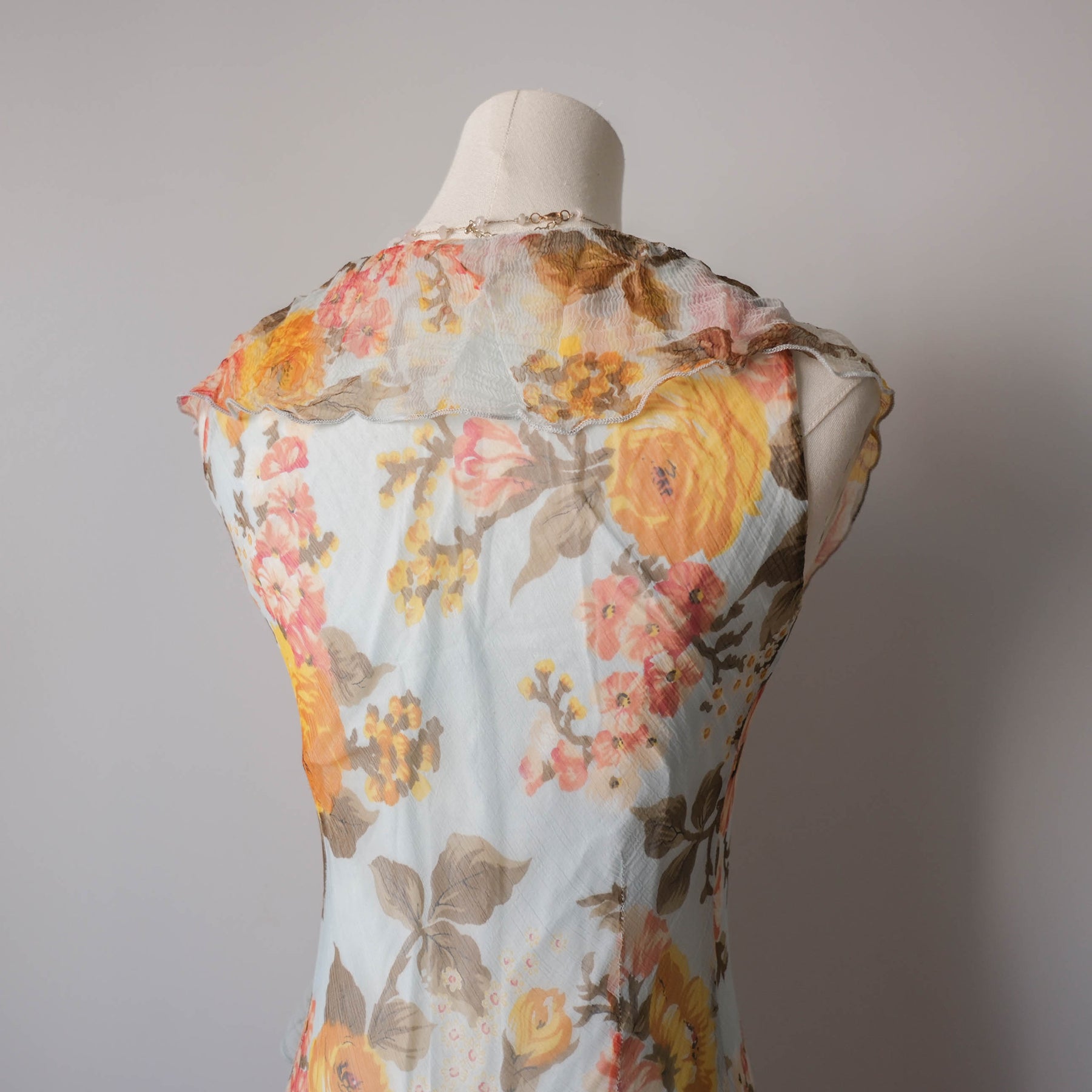 Vintage Cottage Floral Dress