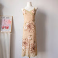 Vintage French Beaded Tulle Glamour Dress