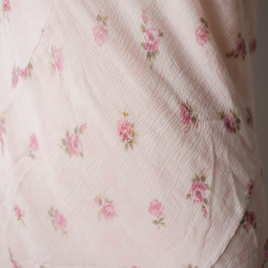TWINSET Vintage Silk Floral Slip Dress