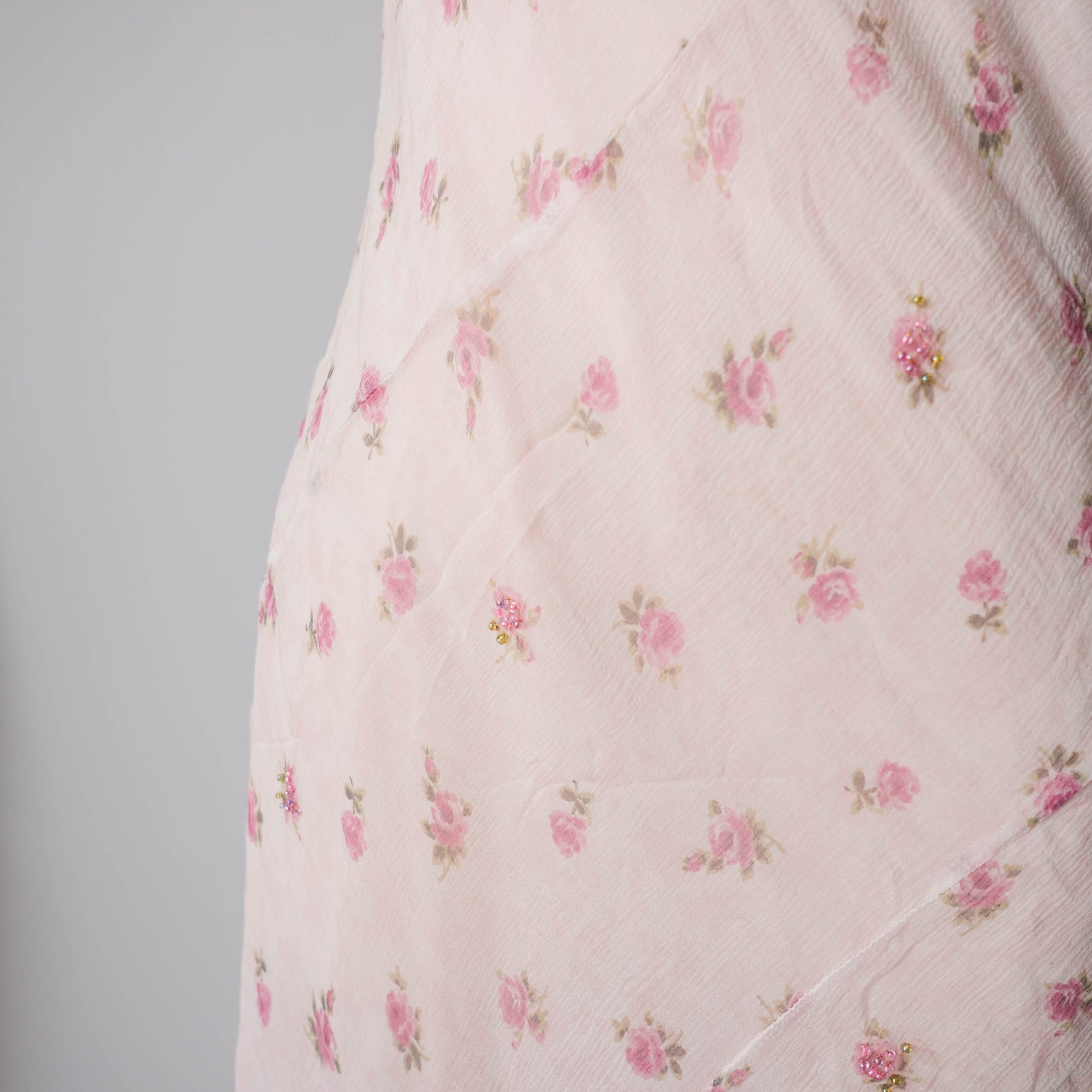 TWINSET Vintage Silk Floral Slip Dress