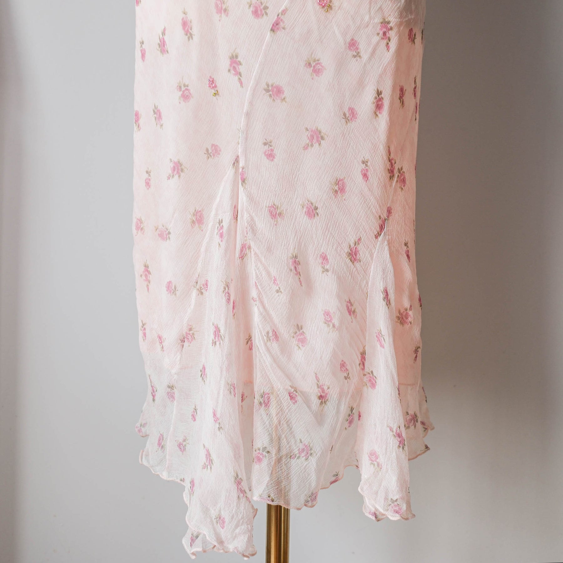 TWINSET Vintage Silk Floral Slip Dress