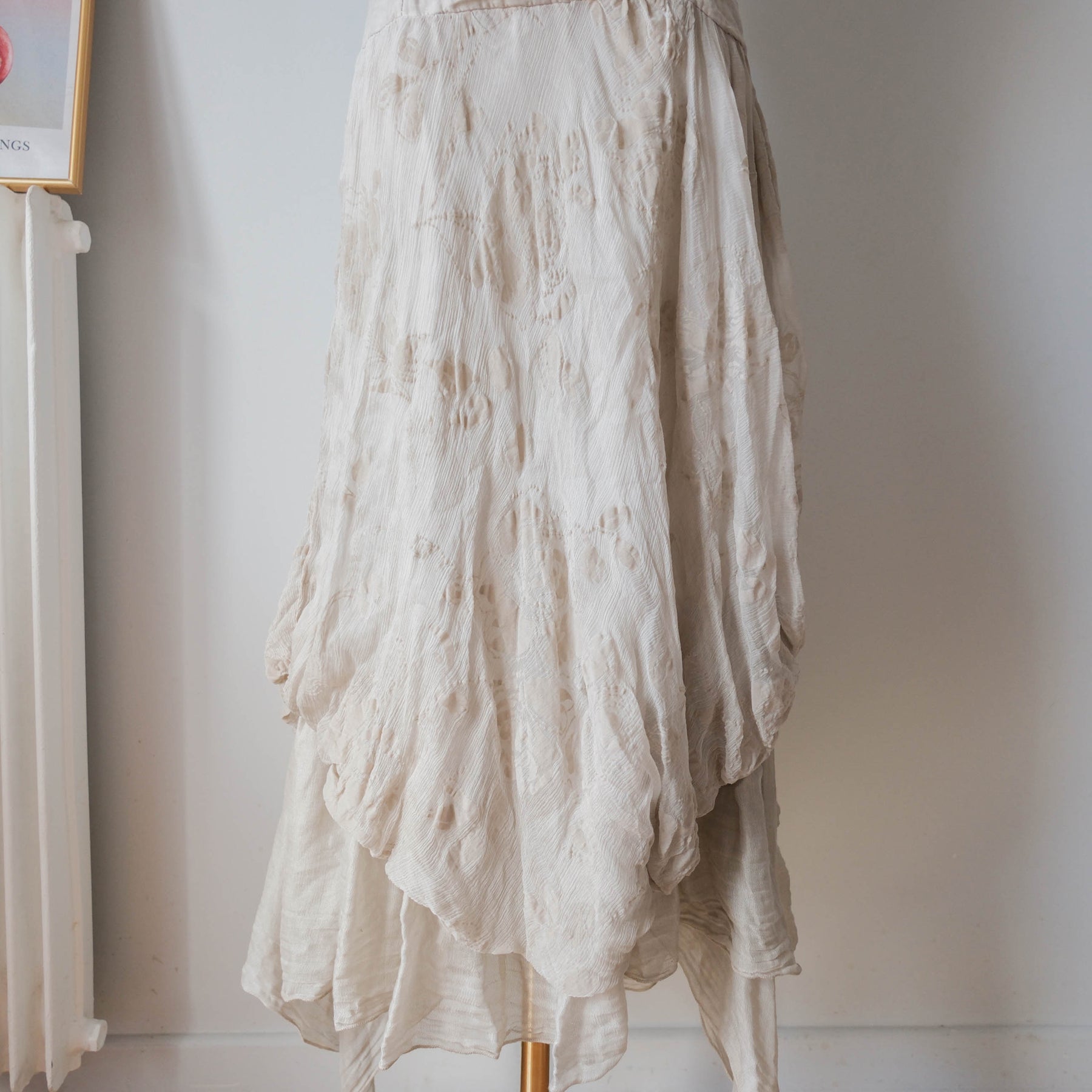 Vintage Whimsygoth Halter Midi Dress