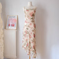 Vintage Cottage Asymmetrical Lace Dress