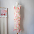 Vintage Dreamy Floral Slip Dress