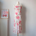Vintage Dreamy Floral Midi Dress