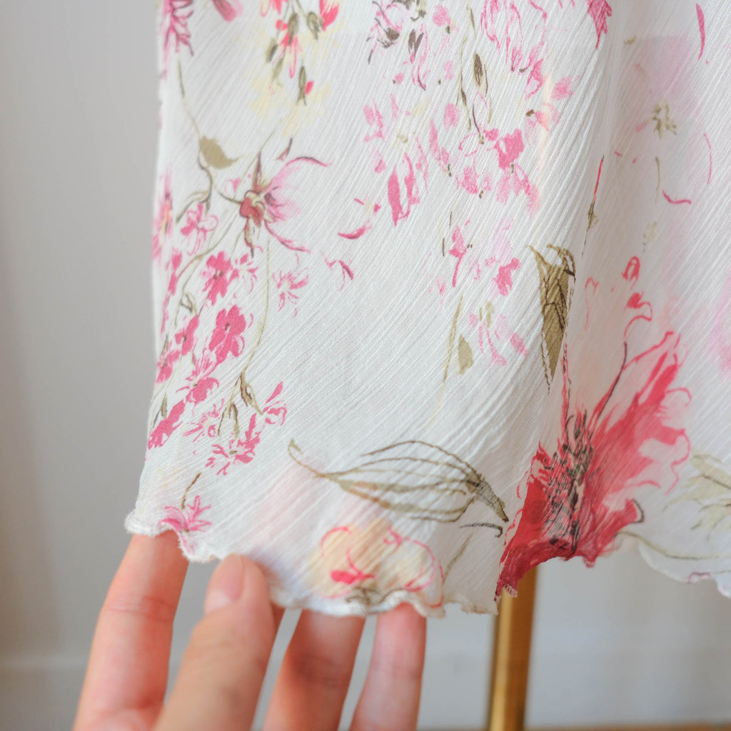 Vintage Dreamy Floral Midi Dress