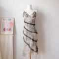 DERHY Vintage Sequins Midi Dress