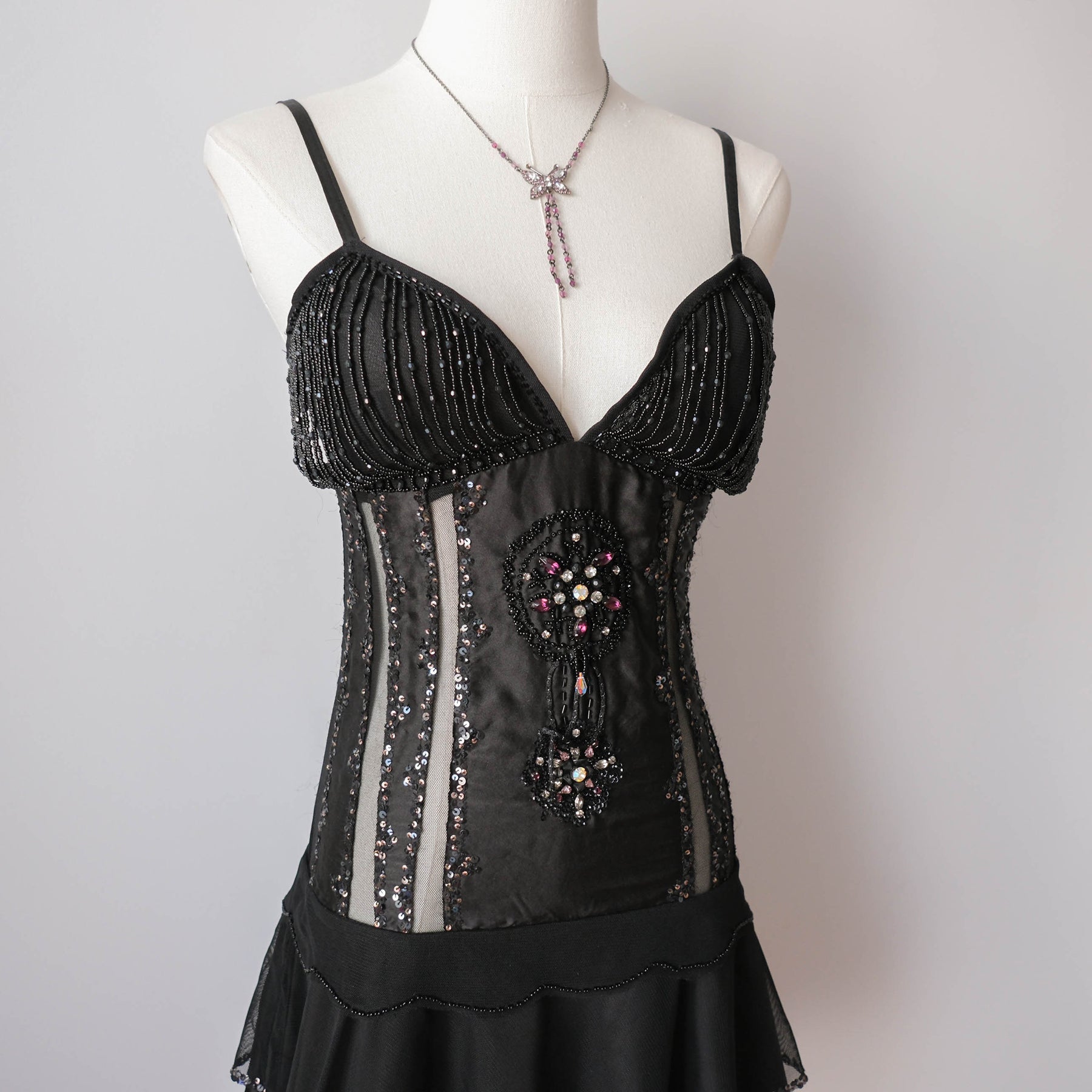 PINKO Italian Luxury Corset Mini Dress