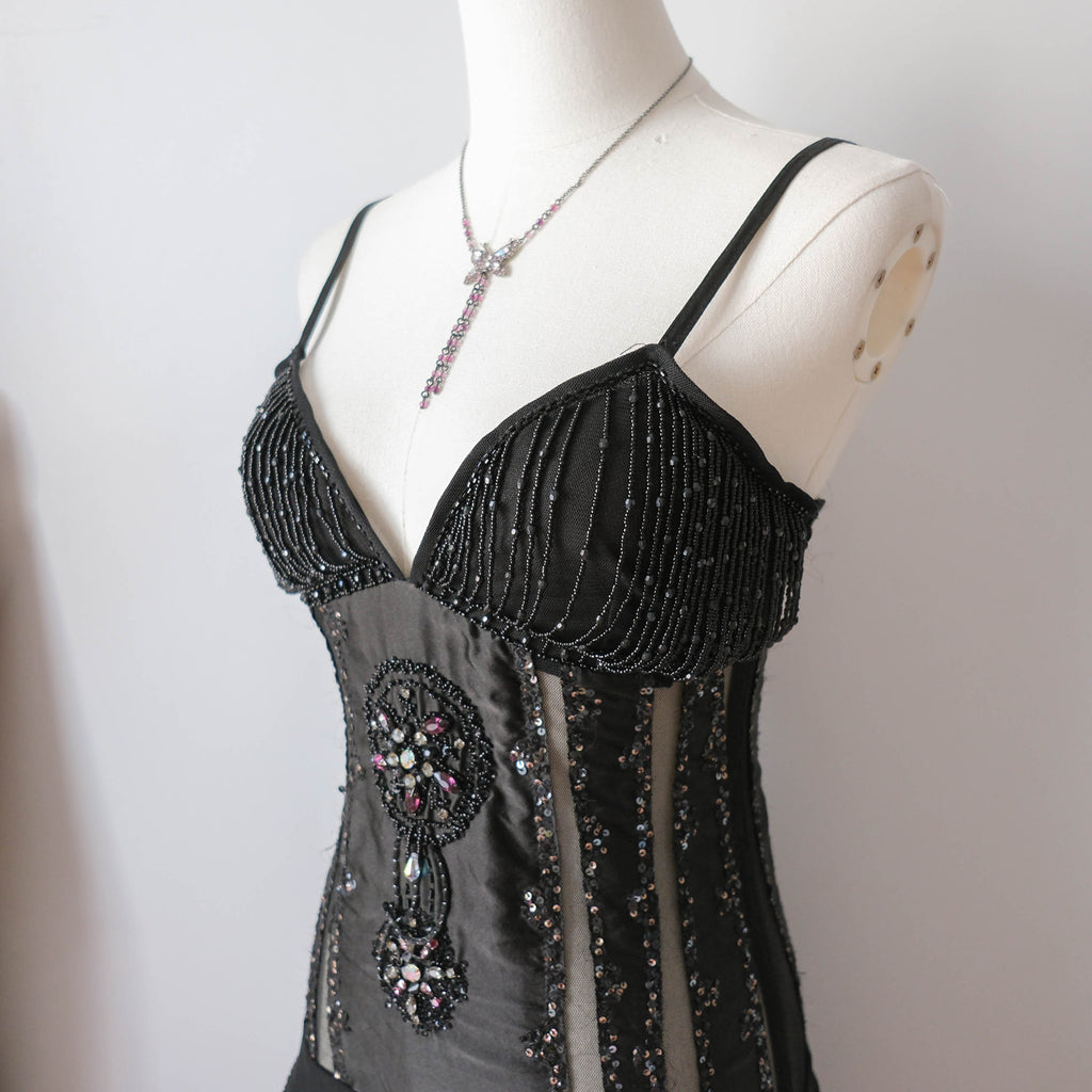 PINKO Italian Luxury Corset Mini Dress