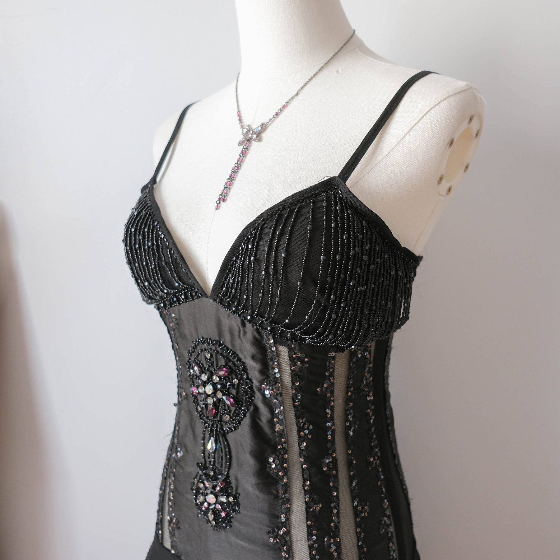 PINKO Italian Luxury Corset Mini Dress