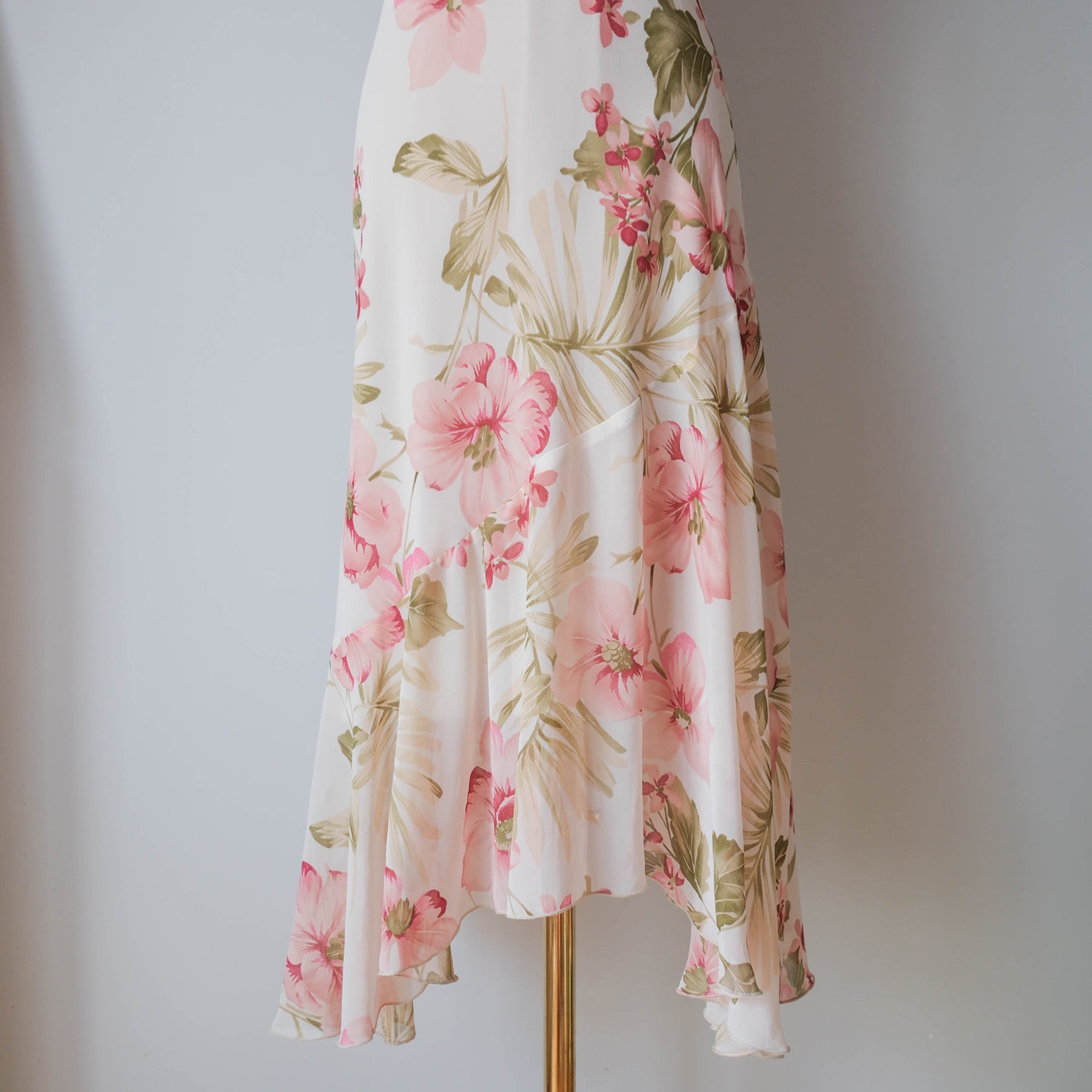 Vintage Dreamy Asymmetrical Dress