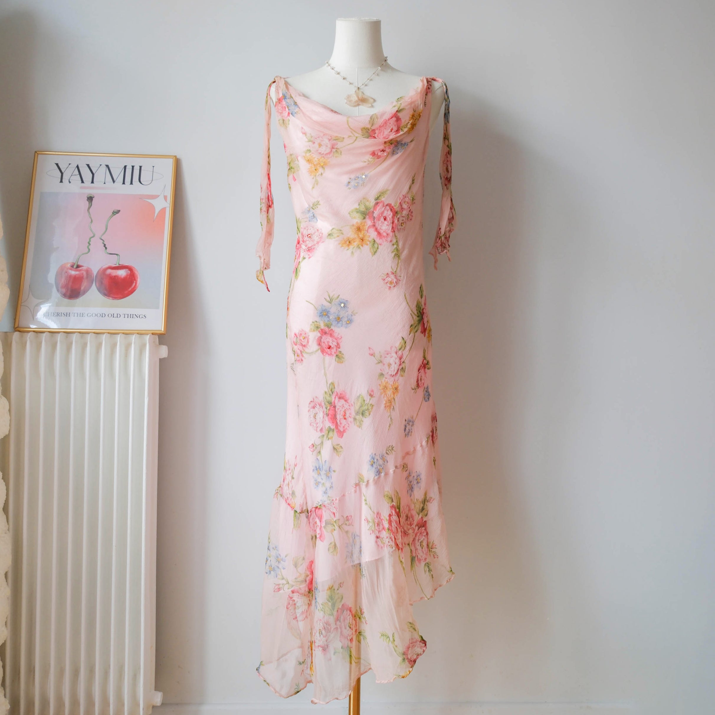 DERHY Vintage Dreamy Beaded Dress