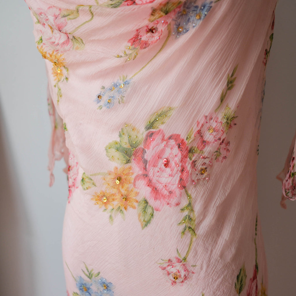 DERHY Vintage Dreamy Beaded Dress