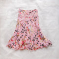 RENATO NUCCI Vintage Embellished Silk Floral Midi Skirt
