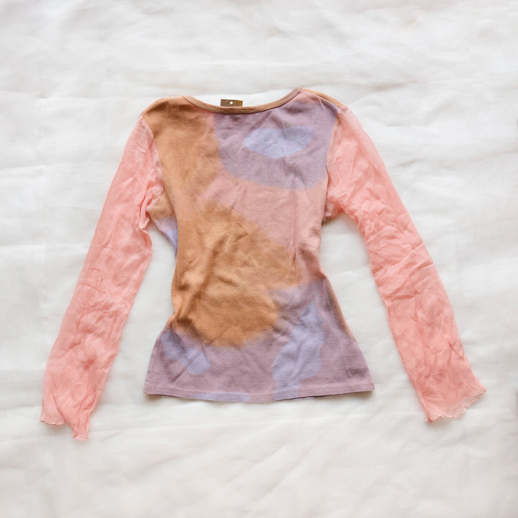 Vintage Fairy Beaded Floral Tshirt