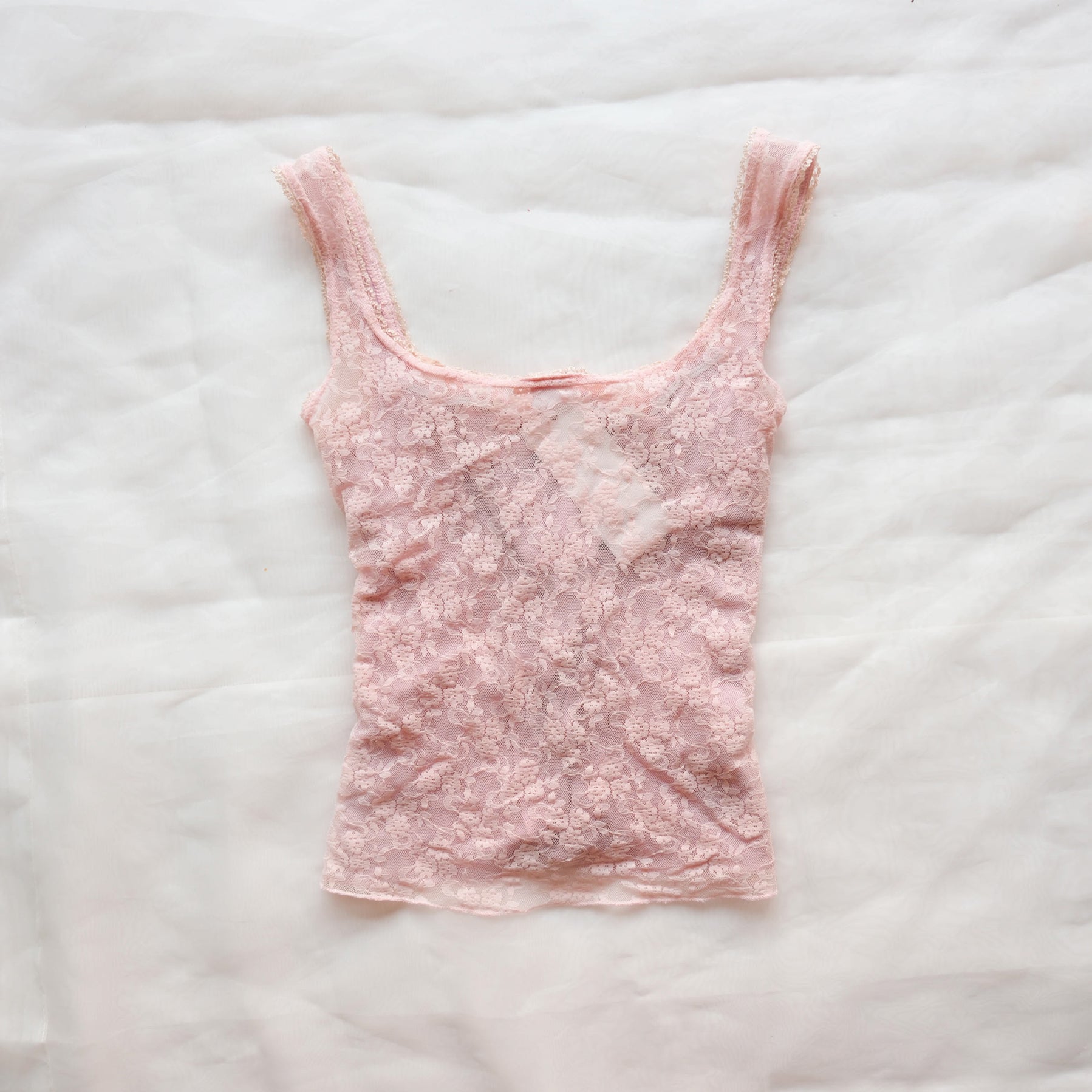 3 SUISSES Vintage Delicate Bustier Lace Top