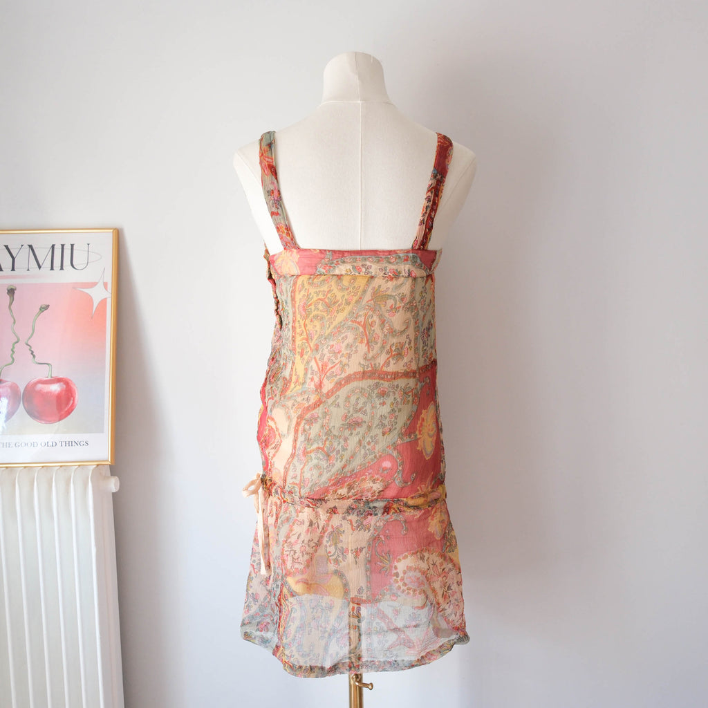Vintage Paisley Sequin Tunique