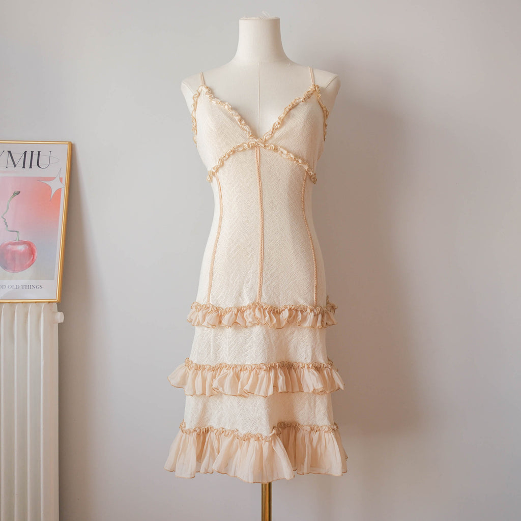 SHIRT PASSION Vintage Coquette Knitted Dress
