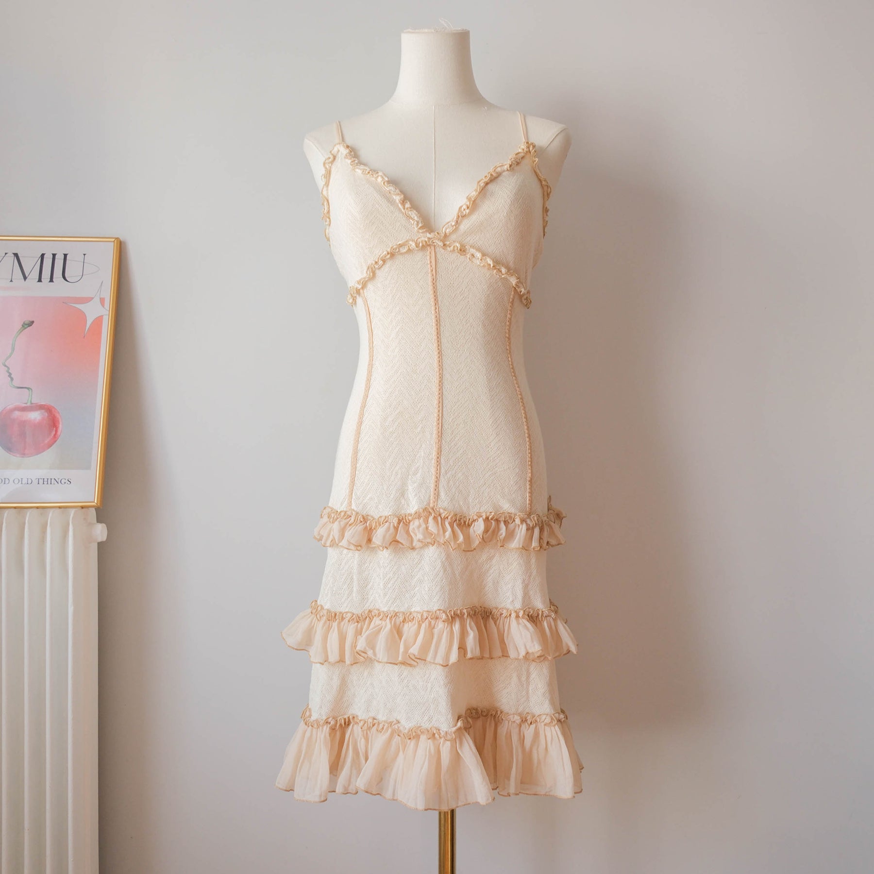 SHIRT PASSION Vintage Coquette Knitted Dress