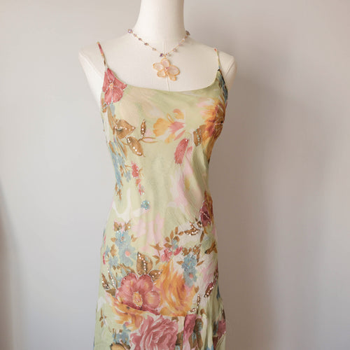 DERHY Vintage Dreamy Beaded Cami Dress