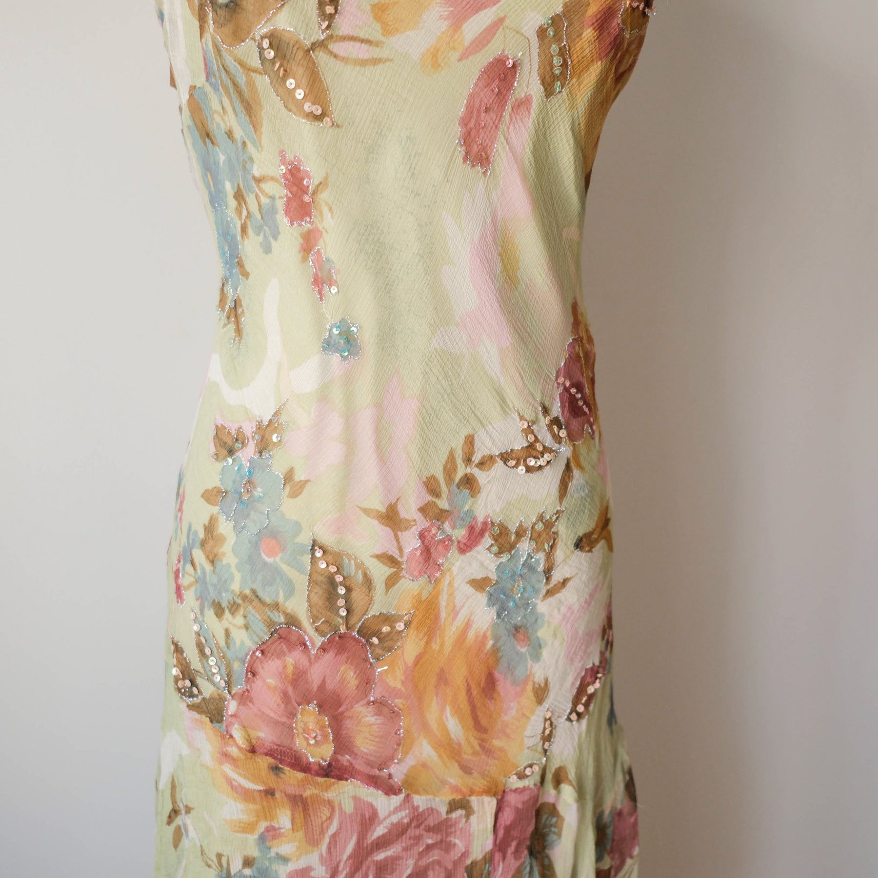 DERHY Vintage Dreamy Beaded Cami Dress