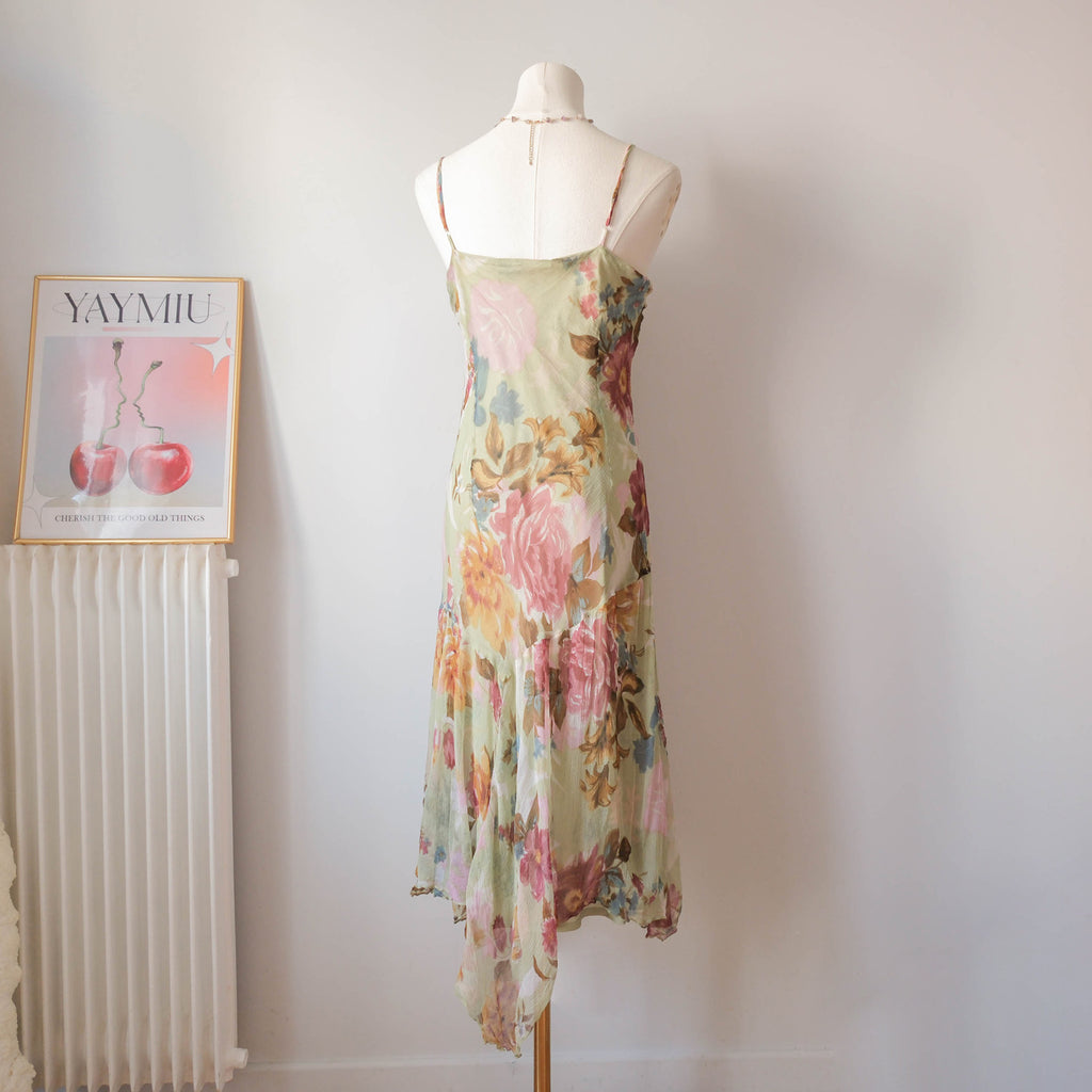 DERHY Vintage Dreamy Beaded Cami Dress