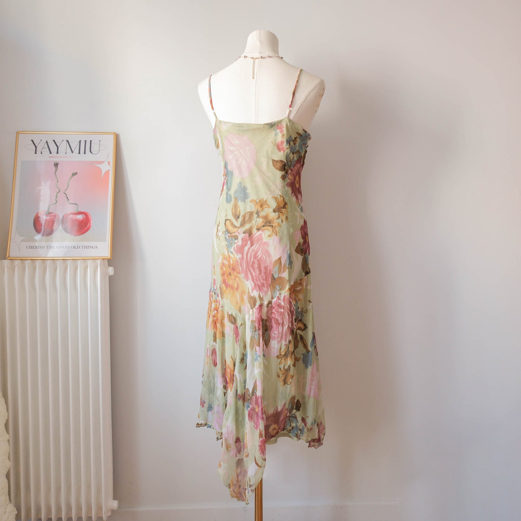 DERHY Vintage Dreamy Beaded Cami Dress