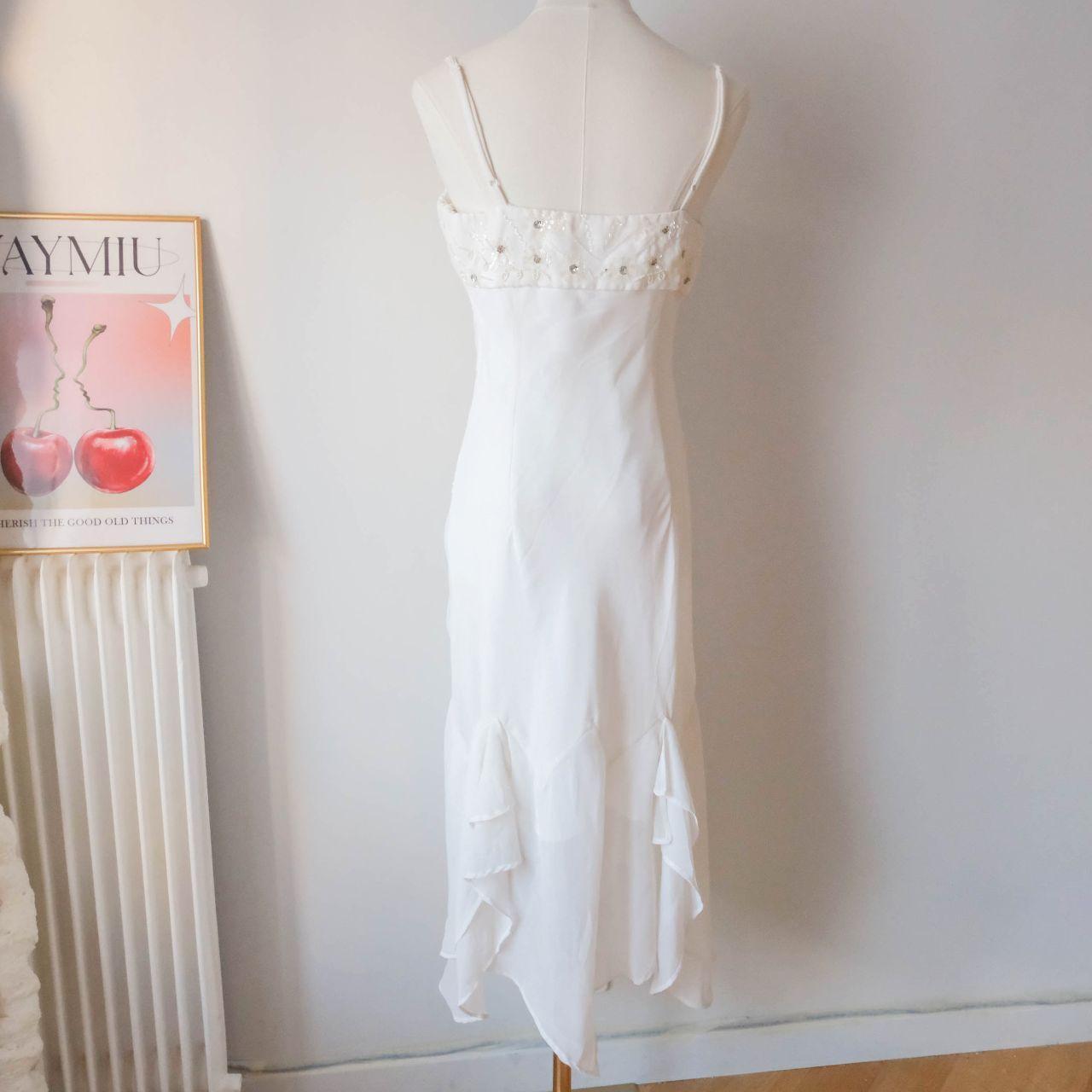 Vintage Gatsby-Era Glam Asymmetrical Embellished Dress