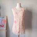 Beach Ibiza Festival Party Sequins Tank Top