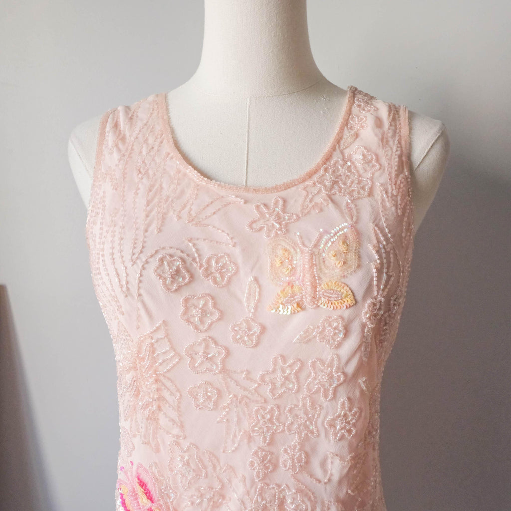 Beach Ibiza Festival Party Sequins Tank Top