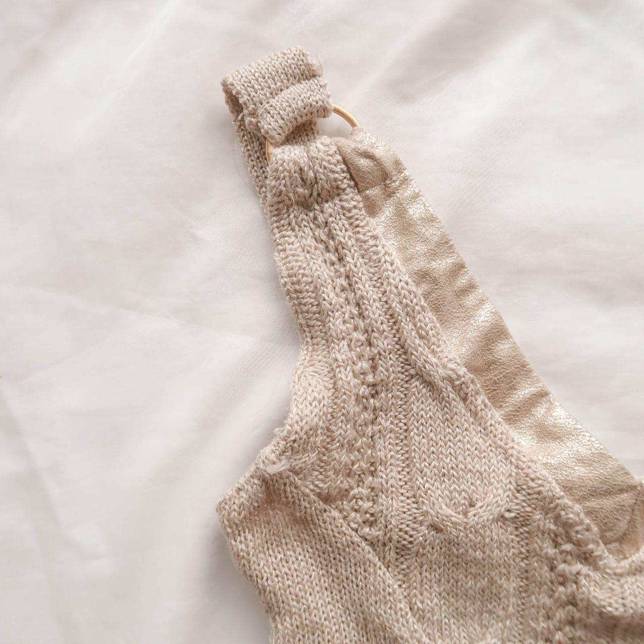 ZONE BLEUE Vintage Fairy Romantic Knit Cami Top