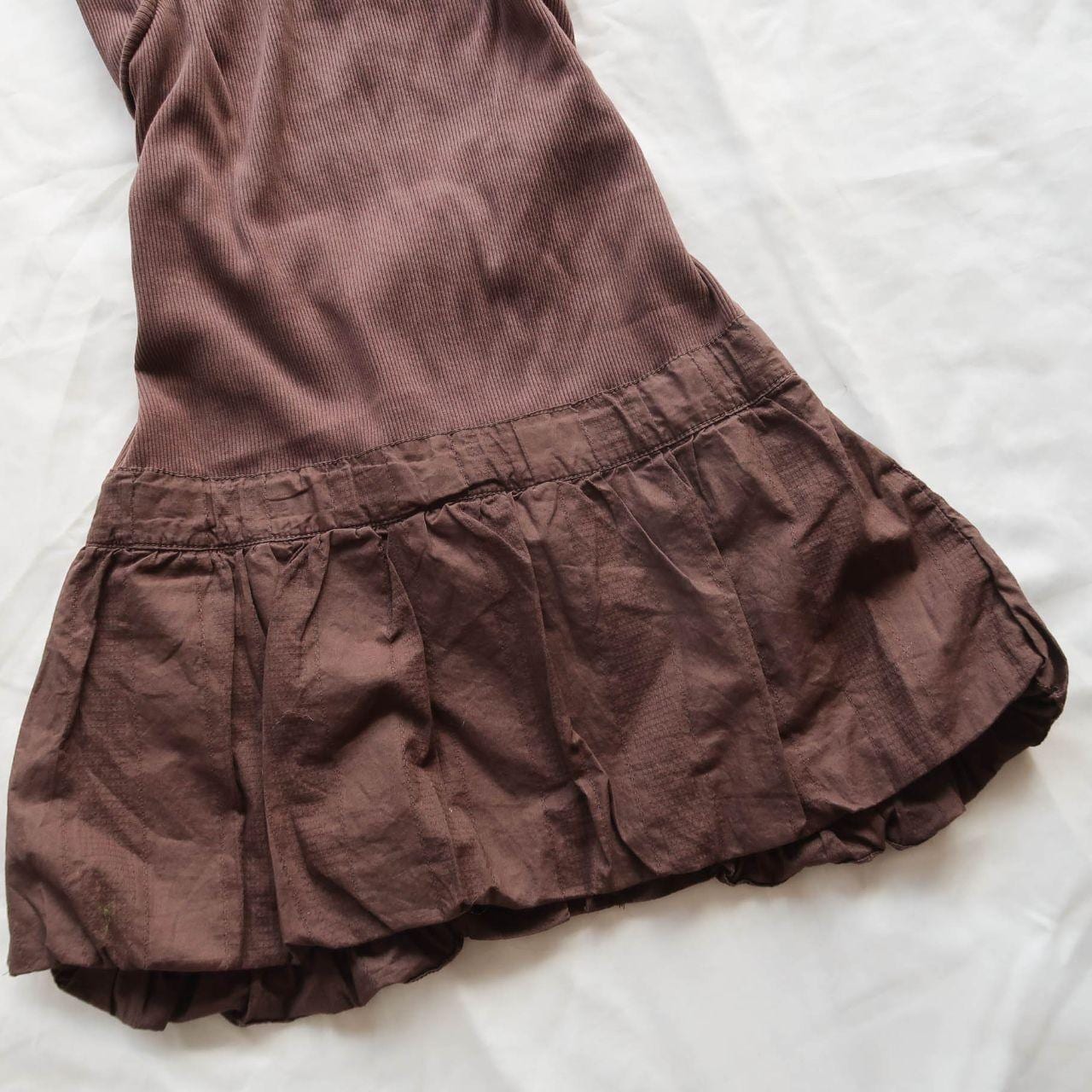 Vintage Bubble Mini Dress with Cut out back