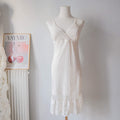 BEL AIR French 90s Lace Slip Dress - Romantic Parisian Effortless Chic